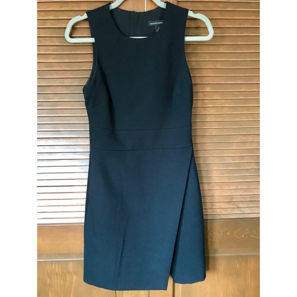 Black Banana Republic Dress with slit